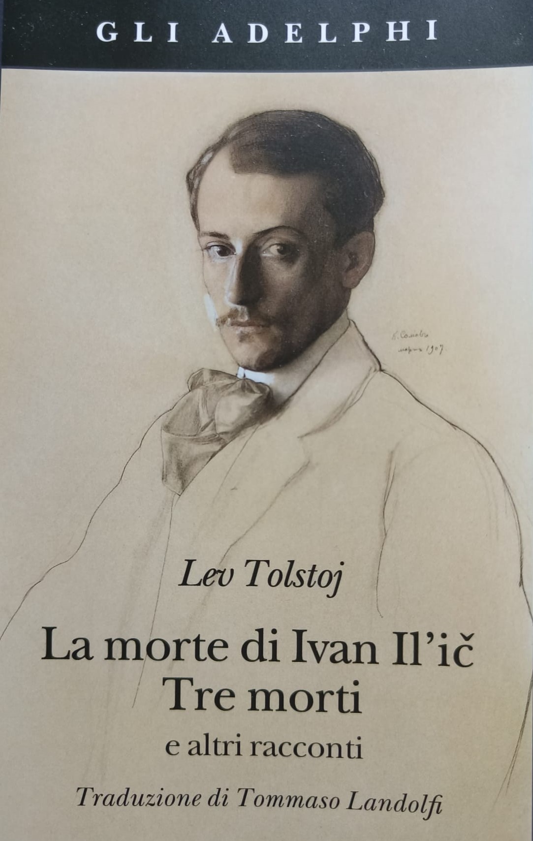 Copertina del libro La Morte di Ivan Il'ič